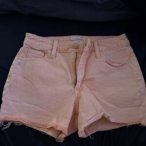 never worn size 2/26 denim pink shorts